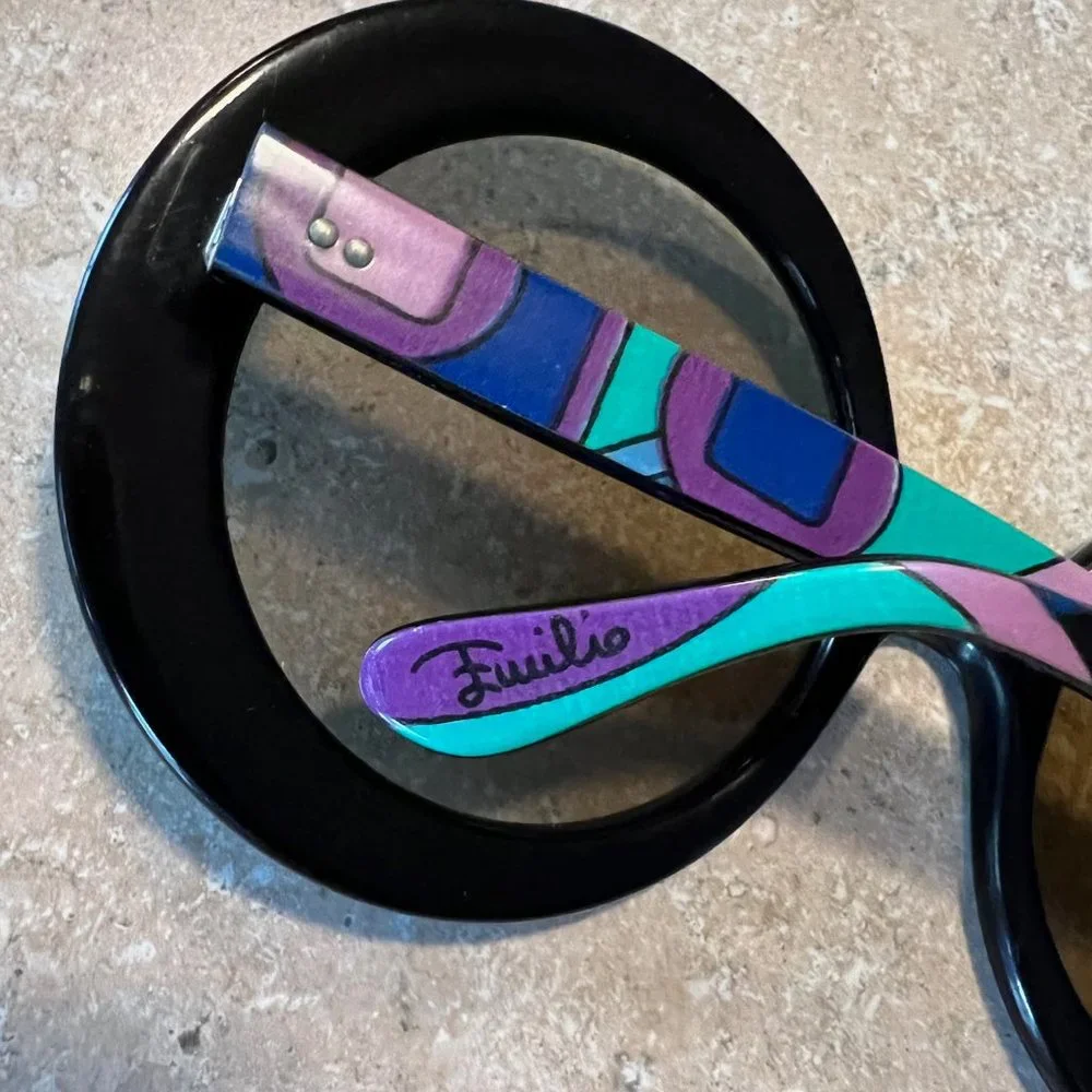 Rare classic! Women's 1960s Emilio Pucci Sunglasses - Picture 5 of 10